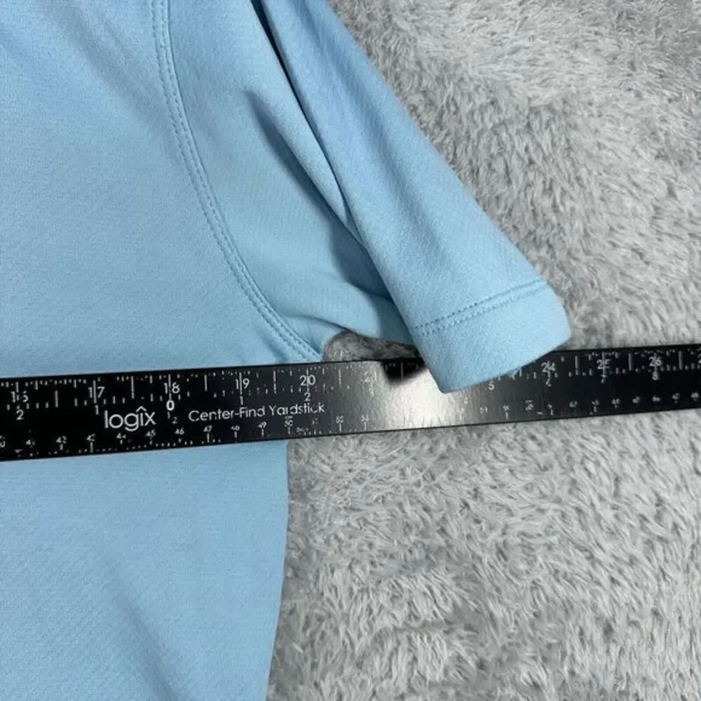 The North Face Short Sleeve Polo Shirt Men S Light Blue‎ Outdoor